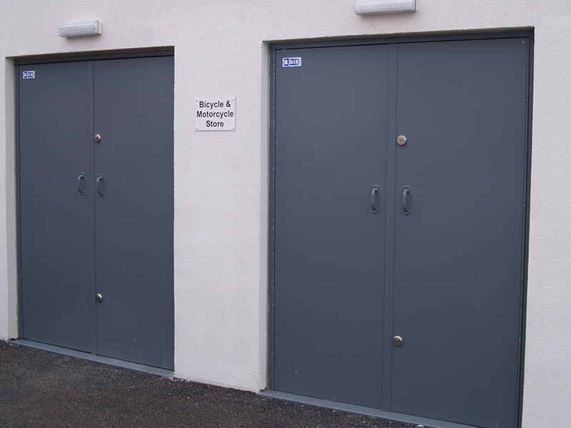 steel security door and frame sets